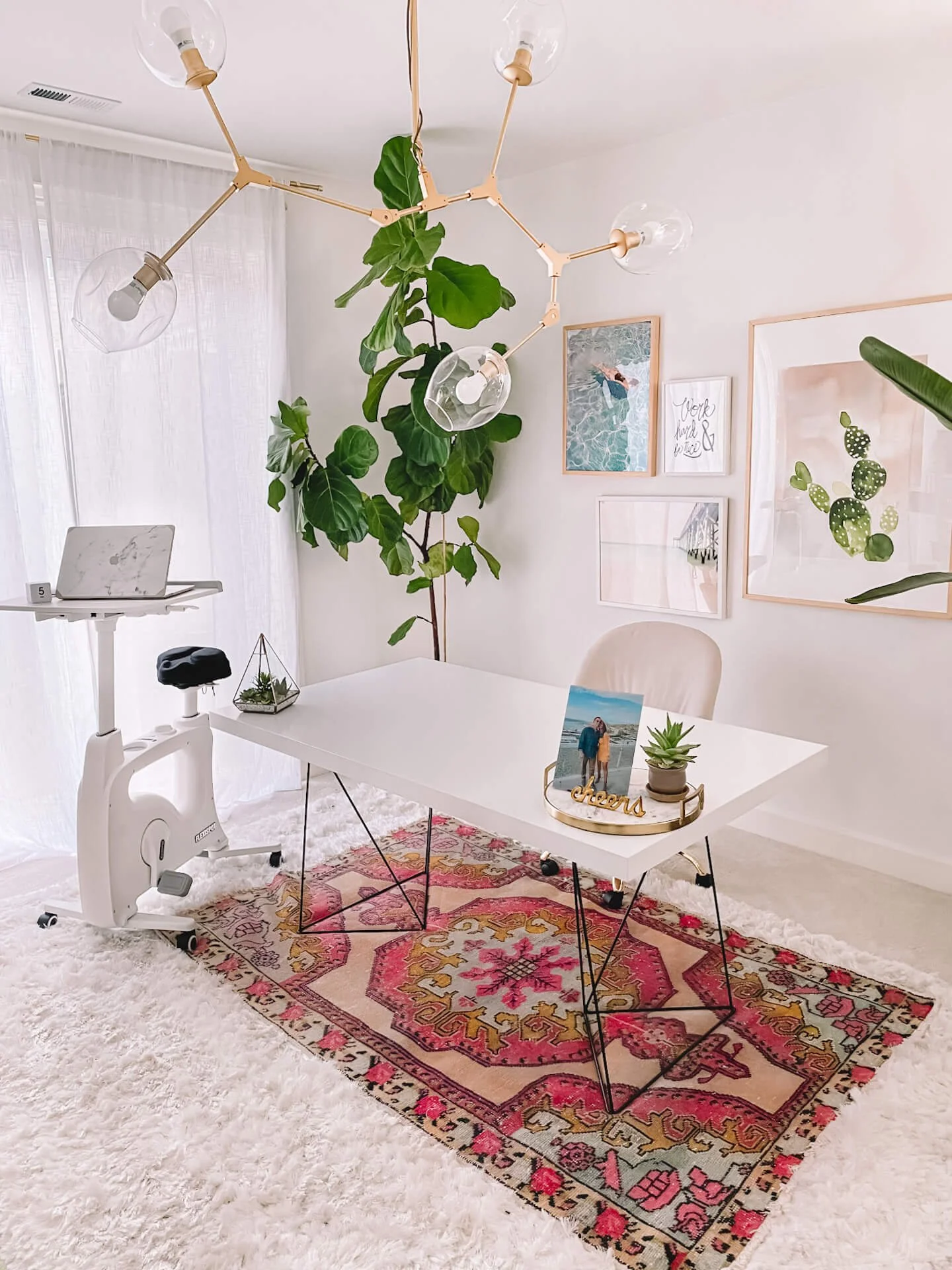 Boho office decor outlet